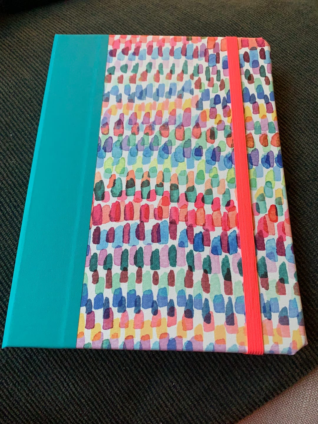 Customer photo review of Custom Book-Style iPad Case