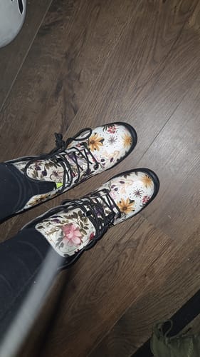 Customer photo review of Enchanted Blossoms Boots