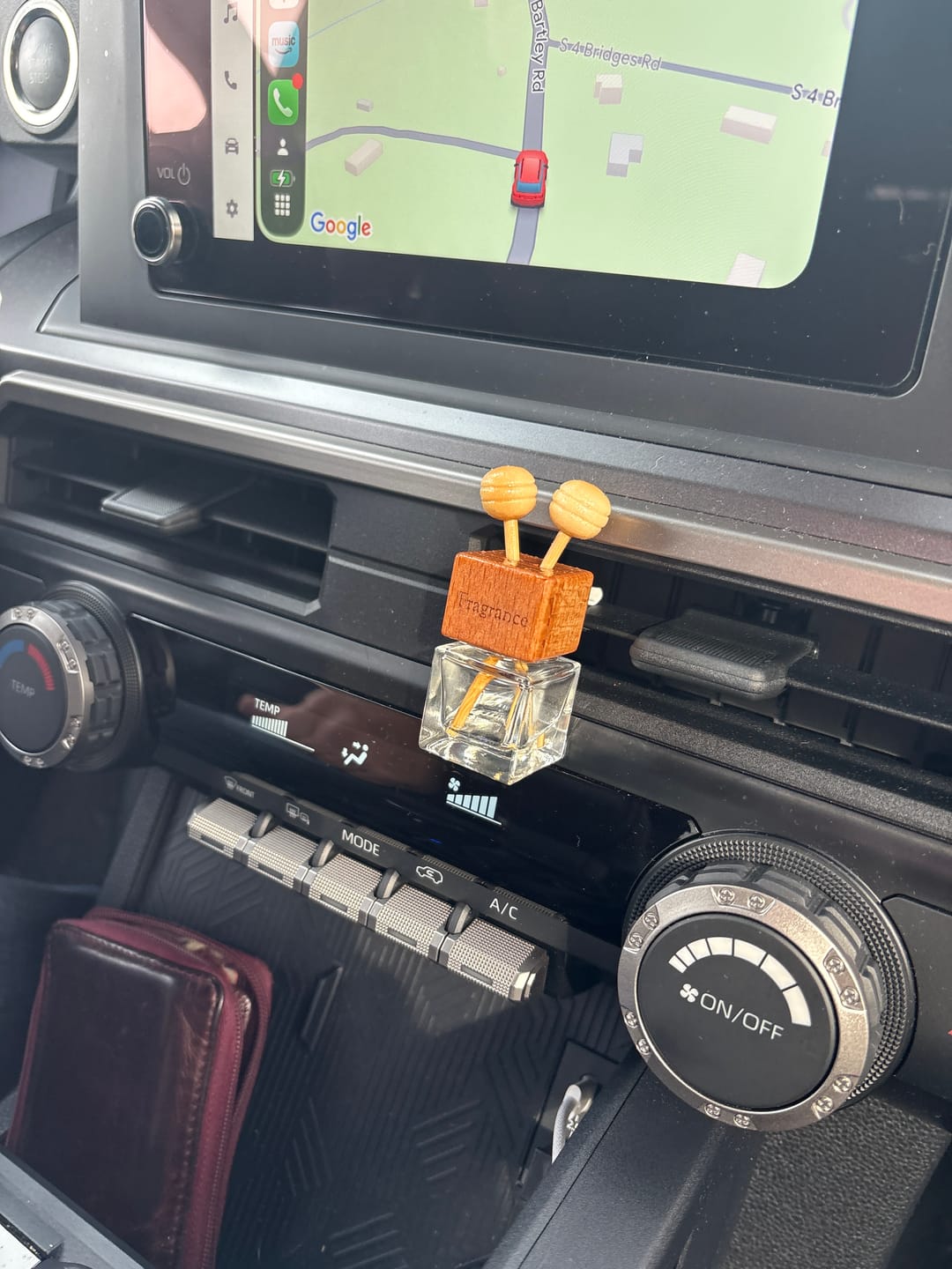 Customer photo review of Balsam & Cedar Car Freshener