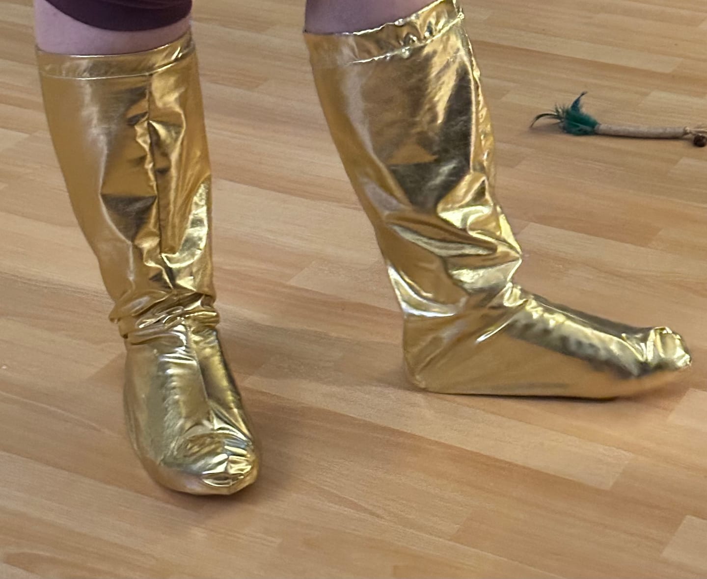 Customer photo review of Plain Emperor Foil Fabric