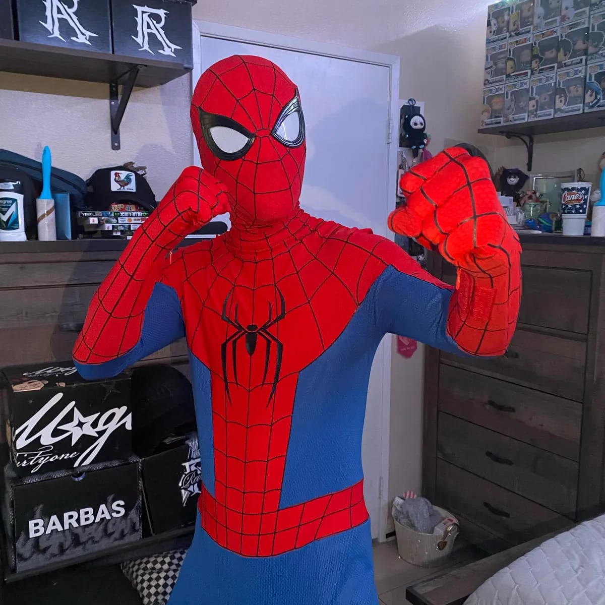 Customer photo review of Spider-Man: Brand New Day (2026) Costume (Made Of Silicone)