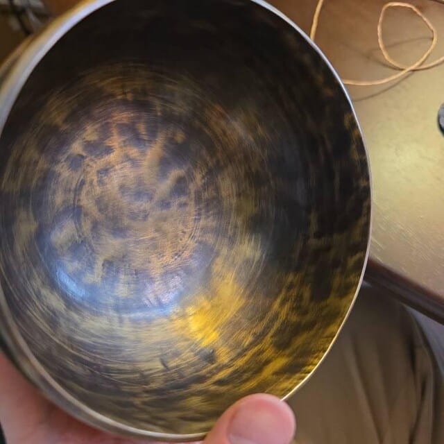 Customer photo review of Antique style Himalayas Singing Bowl
