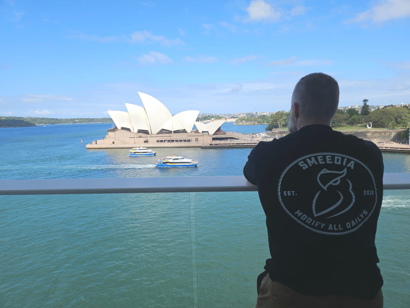 Customer photo review of Modify All Daily's Tees