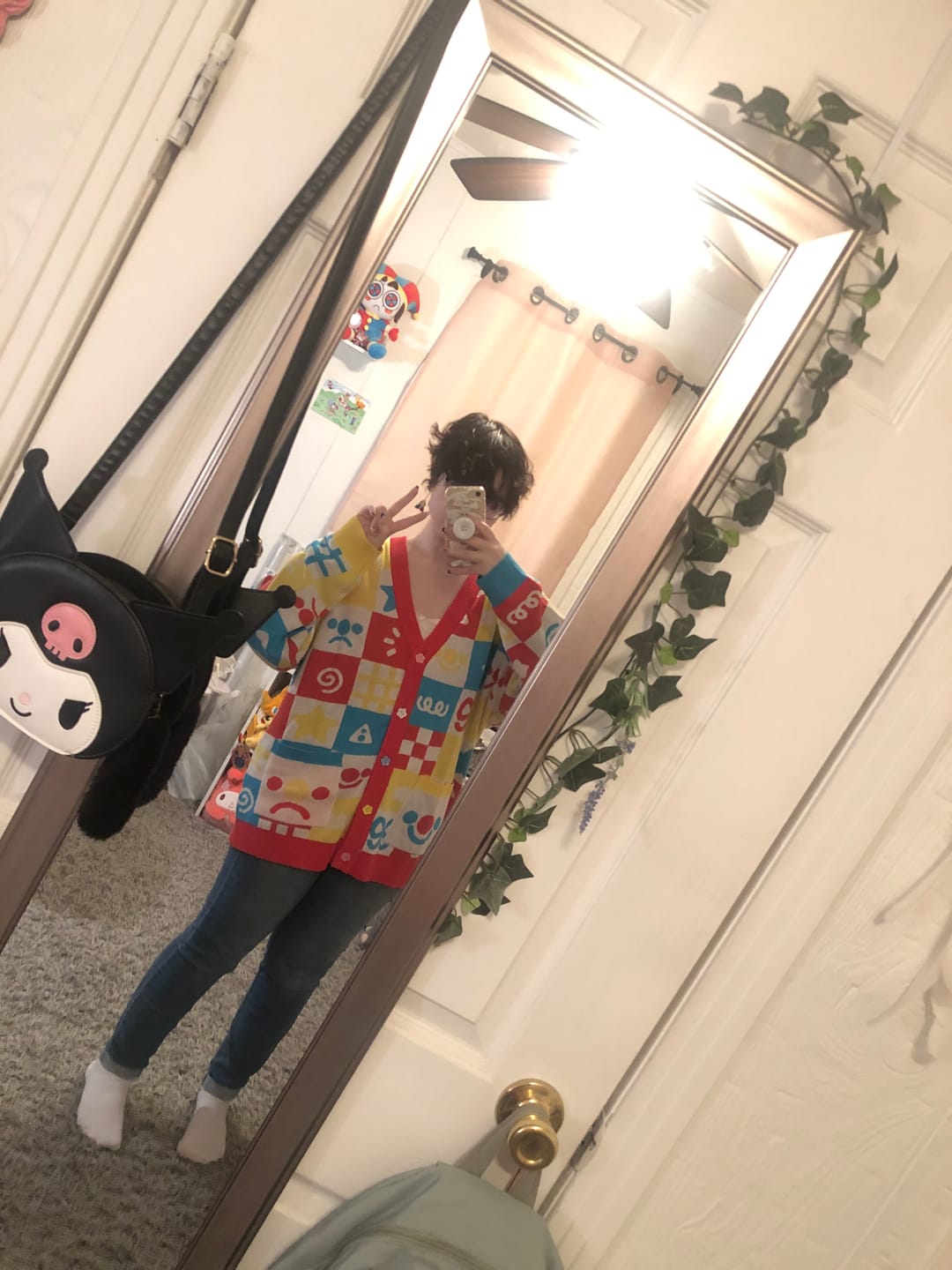 Customer photo review of Clown Cardigan