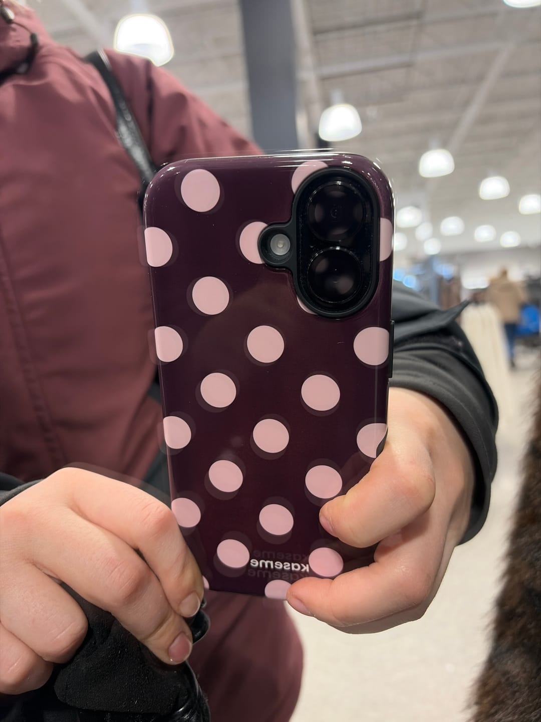Customer photo review of Couture Burgundy