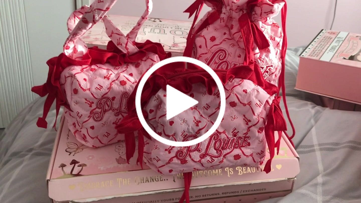 Asiakasvideo-arvostelu P.Louise Bow Makeup Kit & Bag
