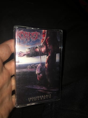Customer photo review of Korpse - Insufferable Violence (Cassette)