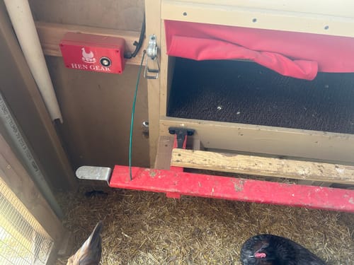 Customer photo review of AutoRoost 2.0 (Opens Your Nest Box)