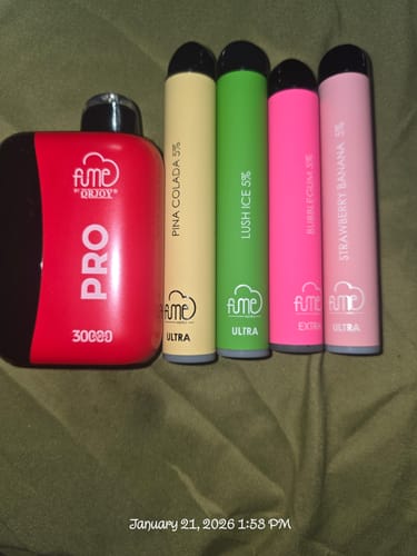 Customer photo review of Fume Extra 1500 Puffs