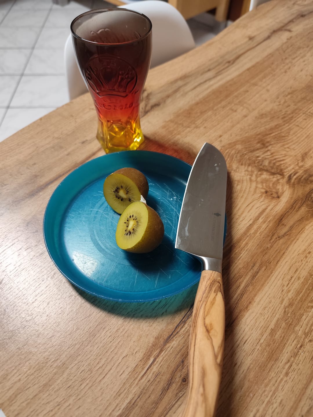 Customer photo review of Küchenscharf Santoku 16 cm (100% Solinger Handwerkskunst)