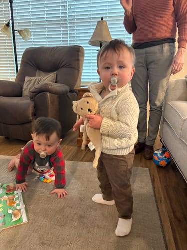 Customer photo review of Bella Tunno x Taking Cara Babies Lovey Bear
