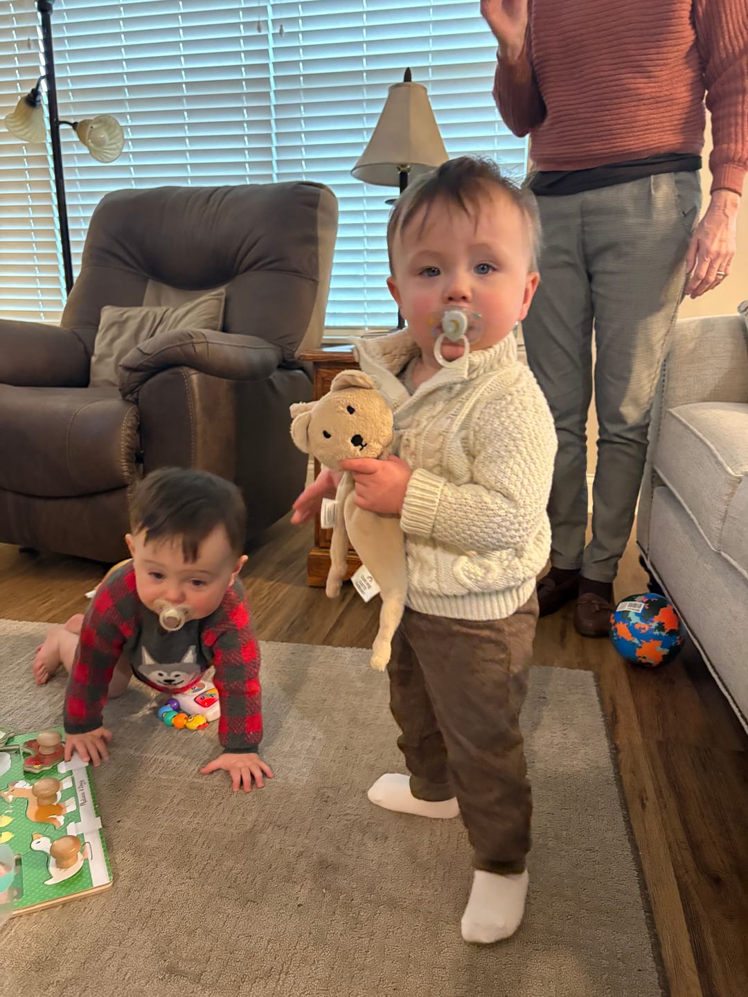 Customer photo review of Bella Tunno x Taking Cara Babies Lovey Bear