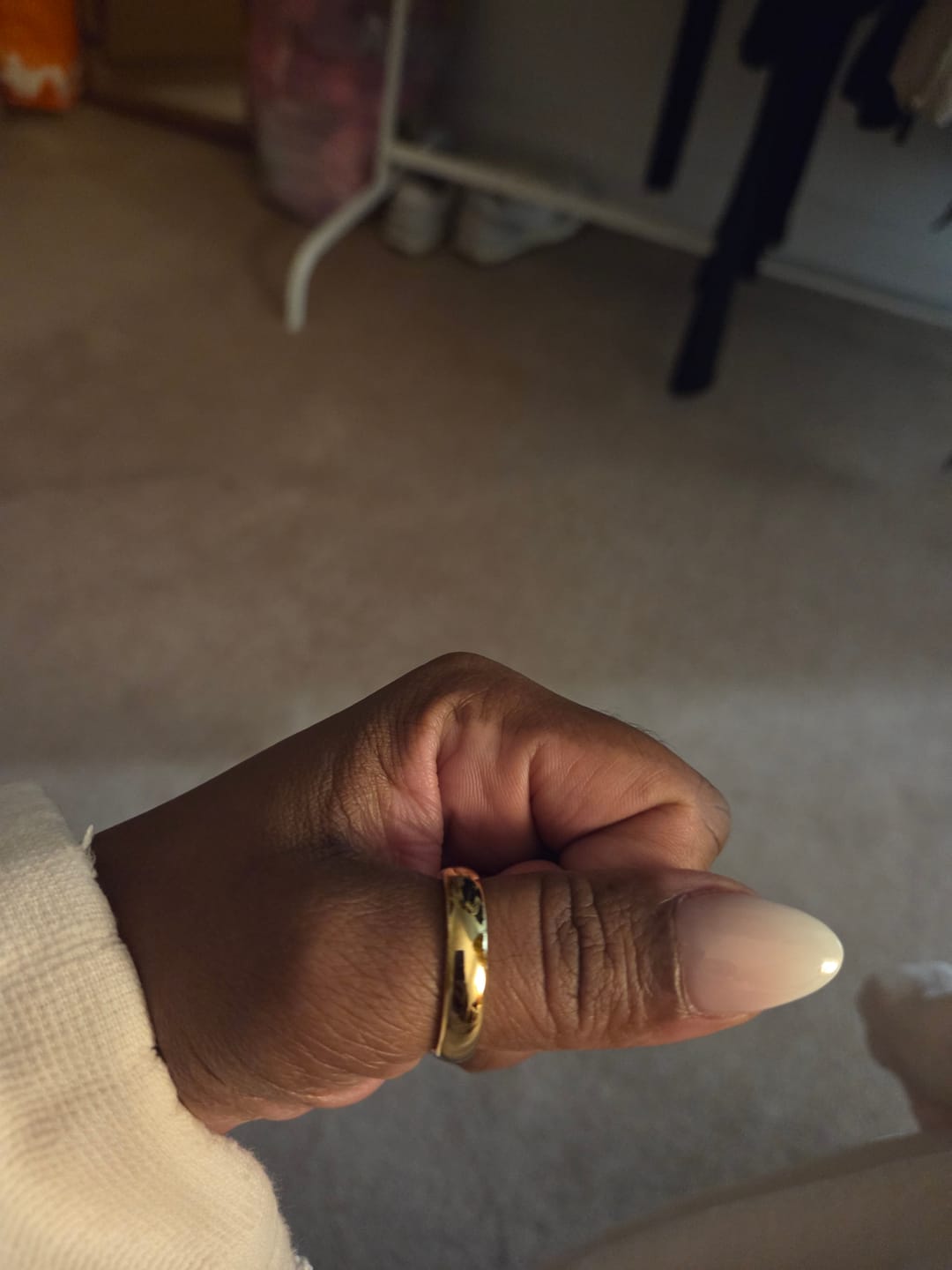 Customer photo review of Classic Stacking Ring