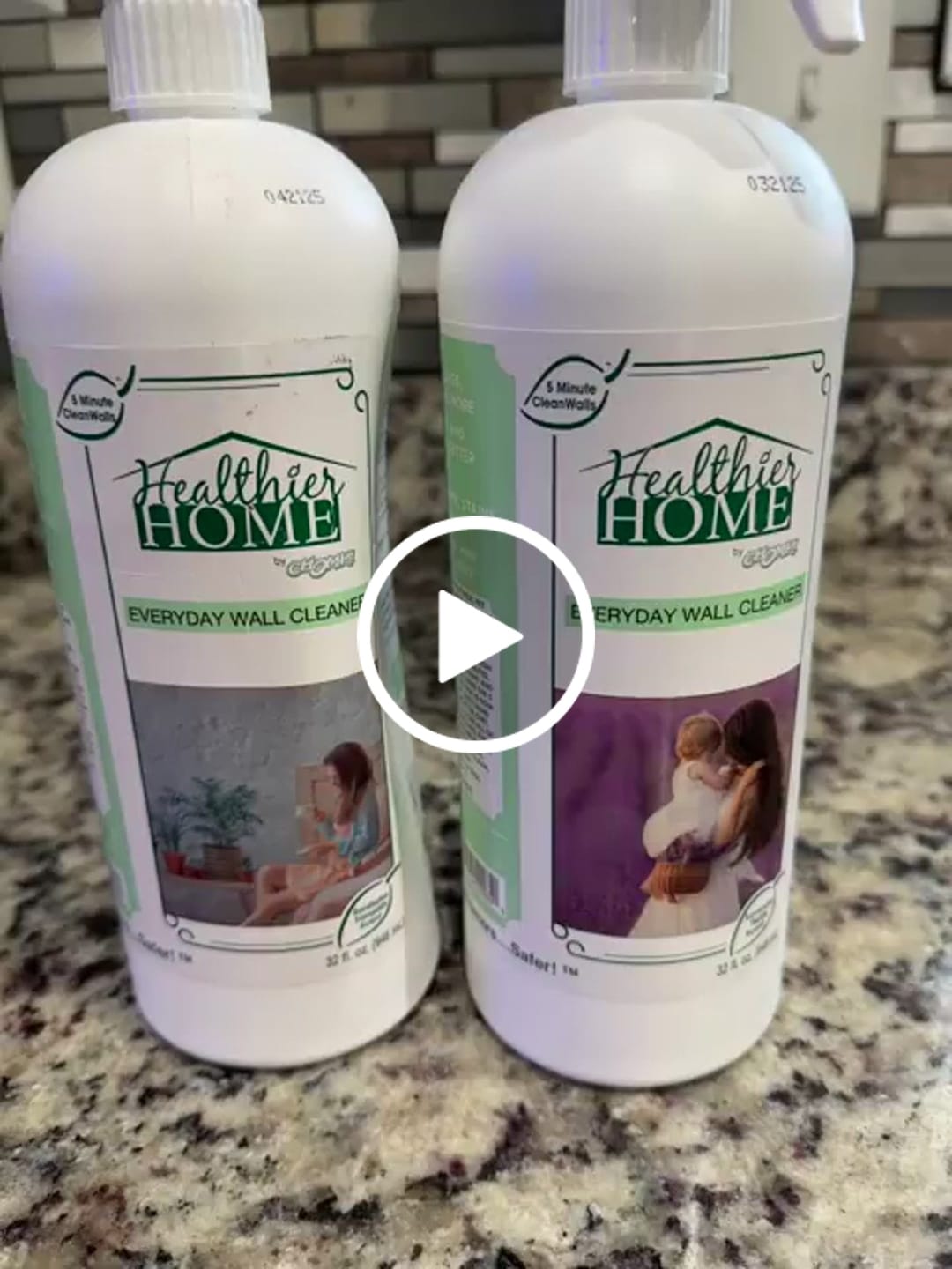 Customer video review of 5-Minute CleanWalls 4-In-1 Everyday Cleaner