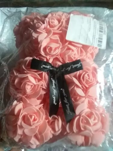 Customer photo review of ❤️ LoveBear – Der Bär aus Rosen