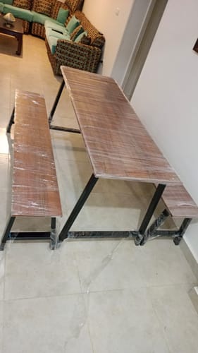 Customer photo review of ترابيزة سفرة مع 2بانكيت- STAR57