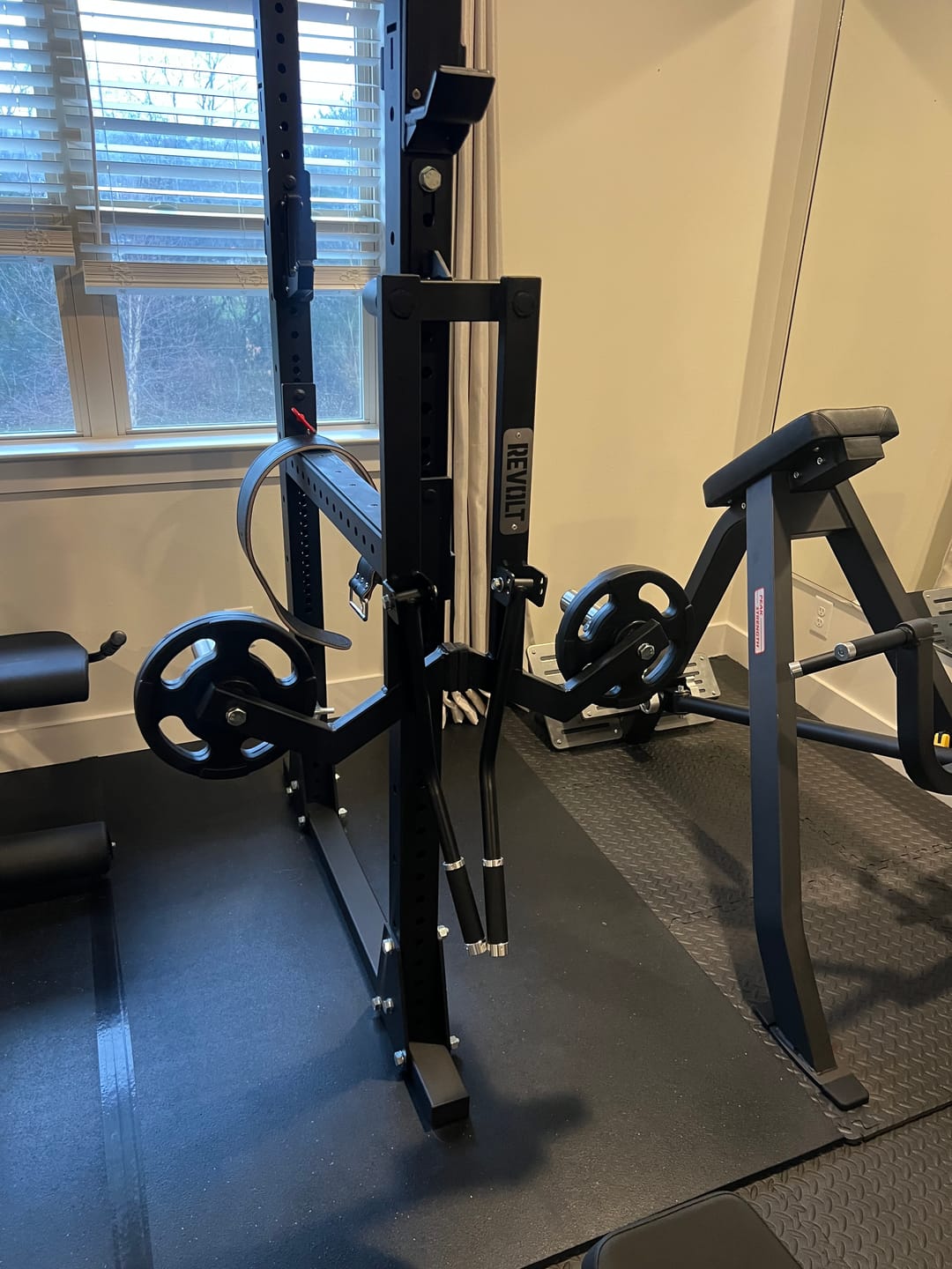 Customer photo review of Revolt Lateral Raise Attachment