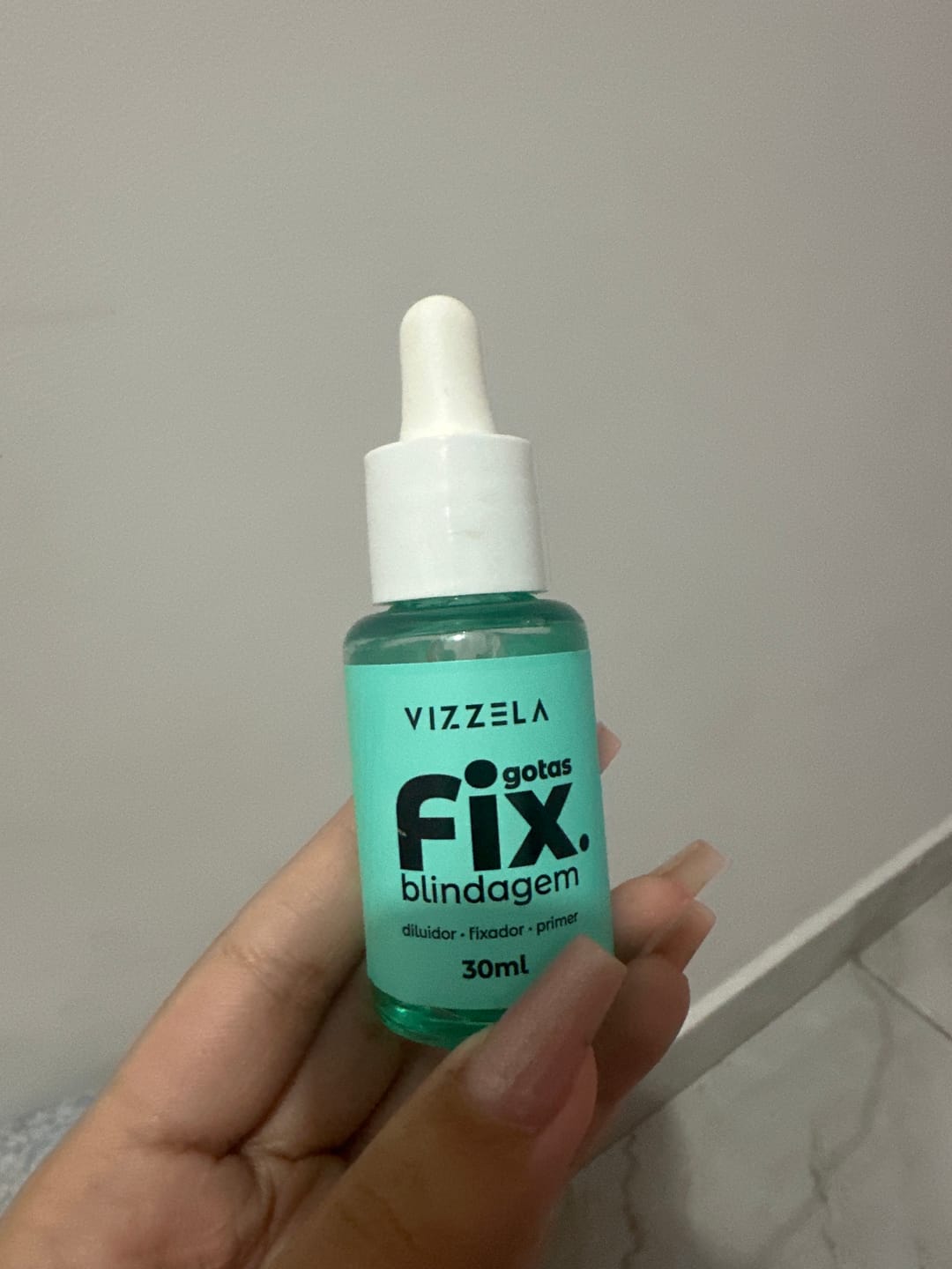 Customer photo review of Gotas Fix Blindagem - Vizzela