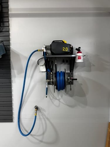 Customer photo review of GCI Clean Shelf and Hose Reel