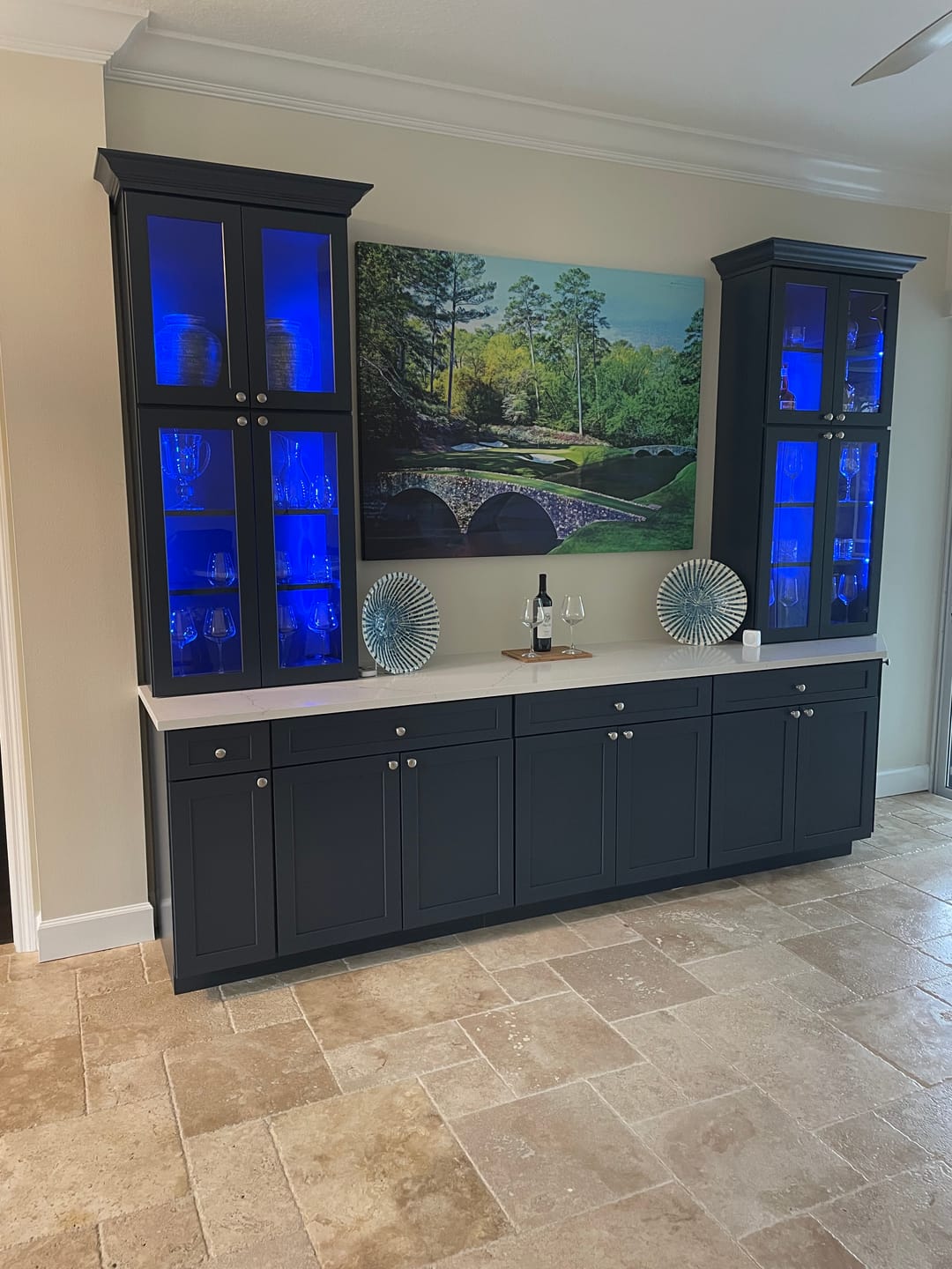 Customer photo review of Augusta National Abstract Wall Art