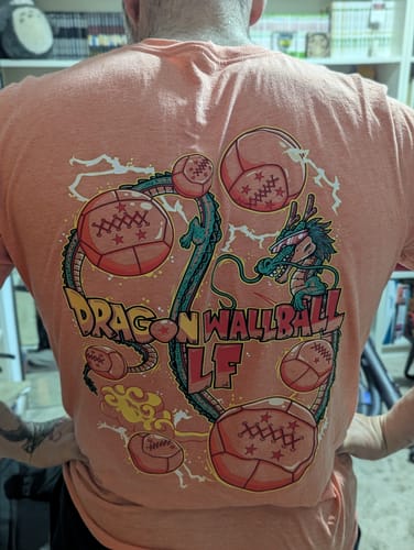 Customer photo review of DRAGON WALLBALL - UNISEX