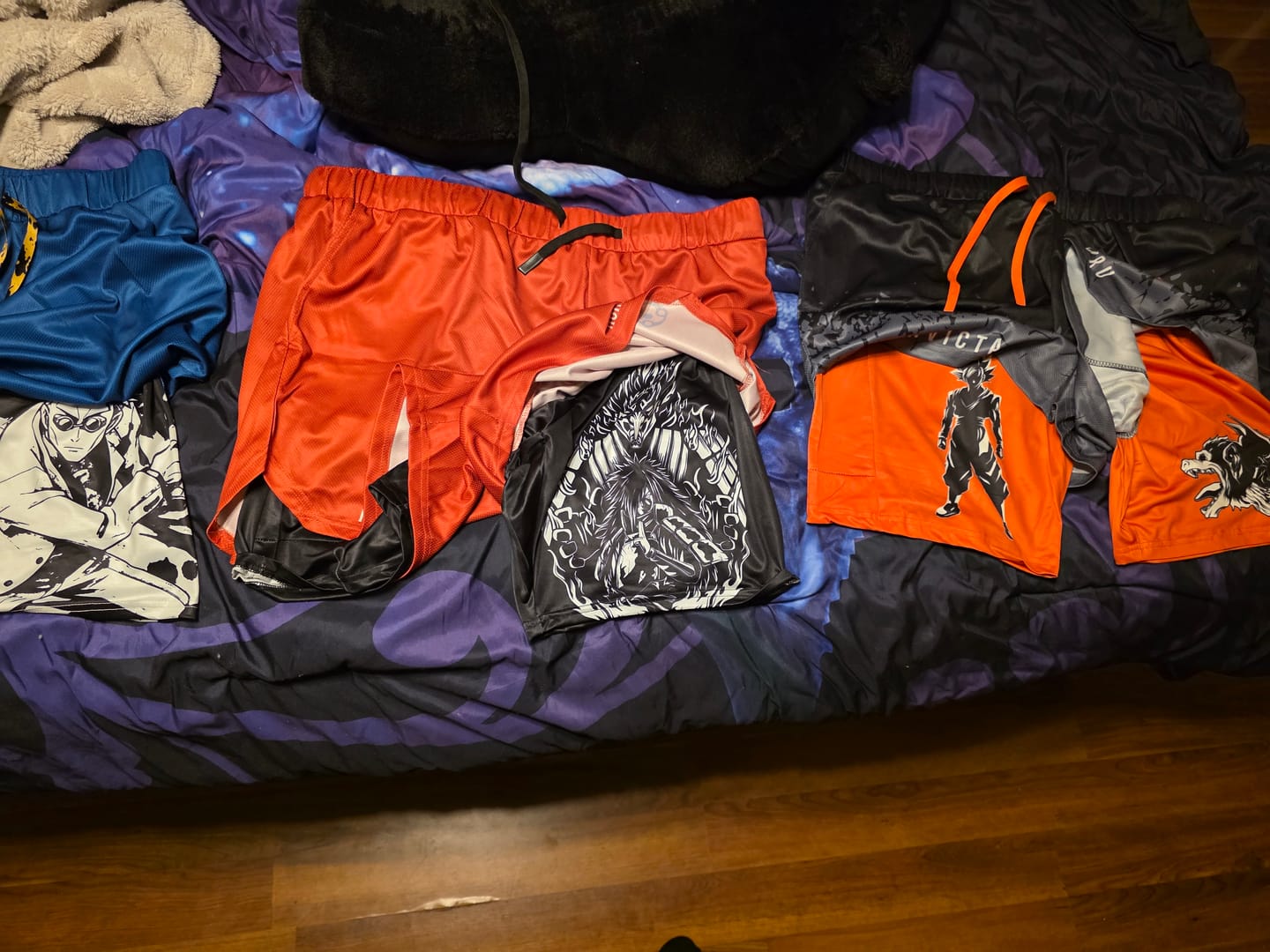 Customer photo review of Crow Performance Shorts