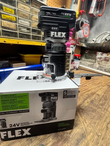 Customer photo review of FLEX FX4221-Z Trim Router (Tool Only)
