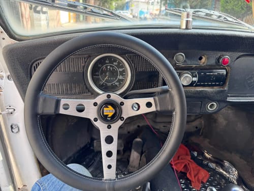 Customer photo review of Drift 14Inch Aftermarket Sprint Racing Steering Wheel