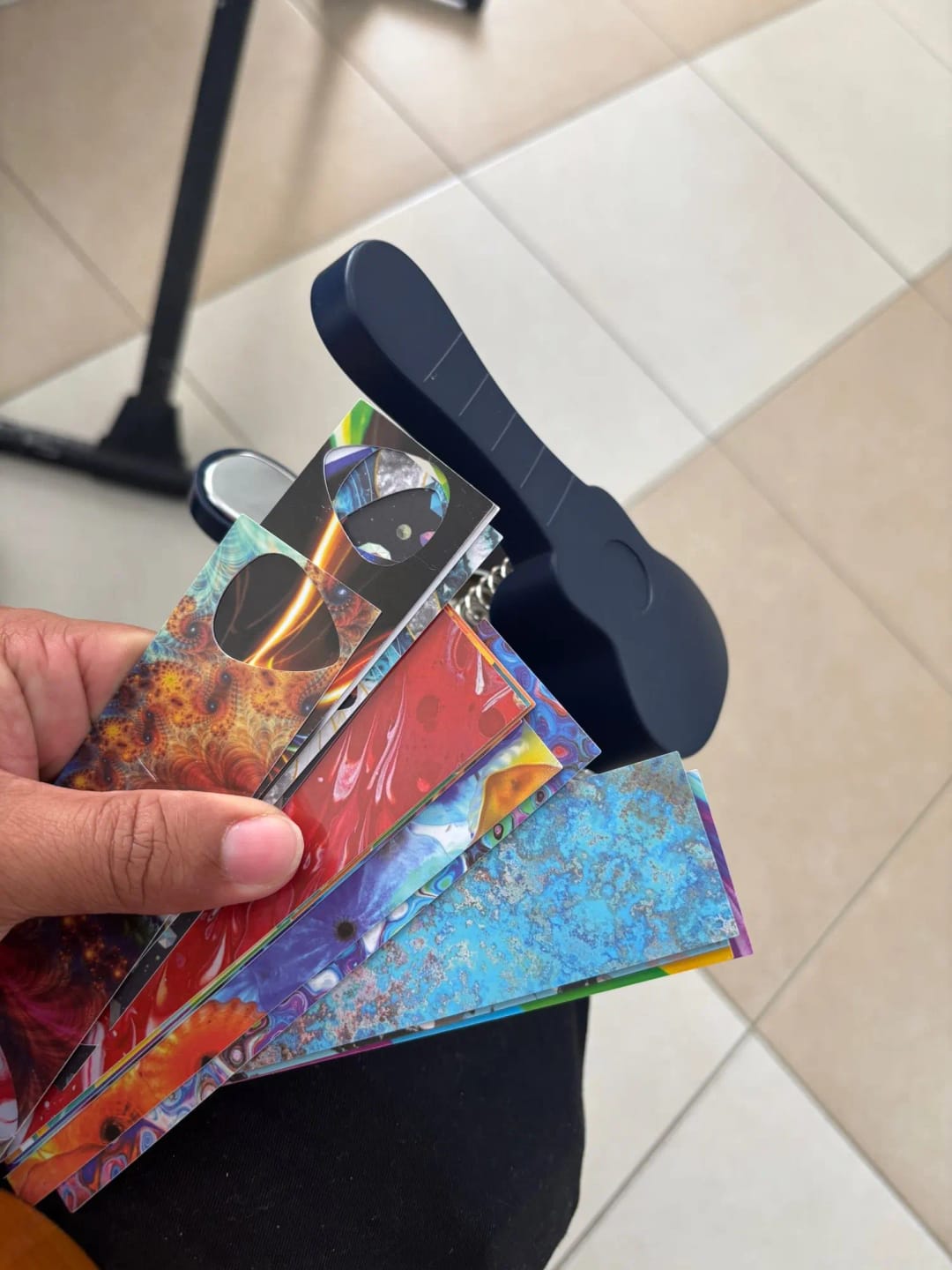 Customer photo review of Guitar Pick Maker™