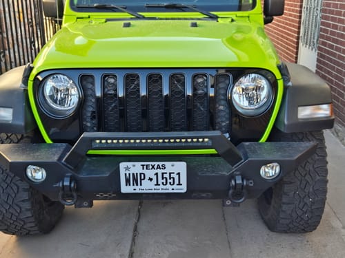 Customer photo review of Classic Grille (Fits JL/JT 2018-2026)