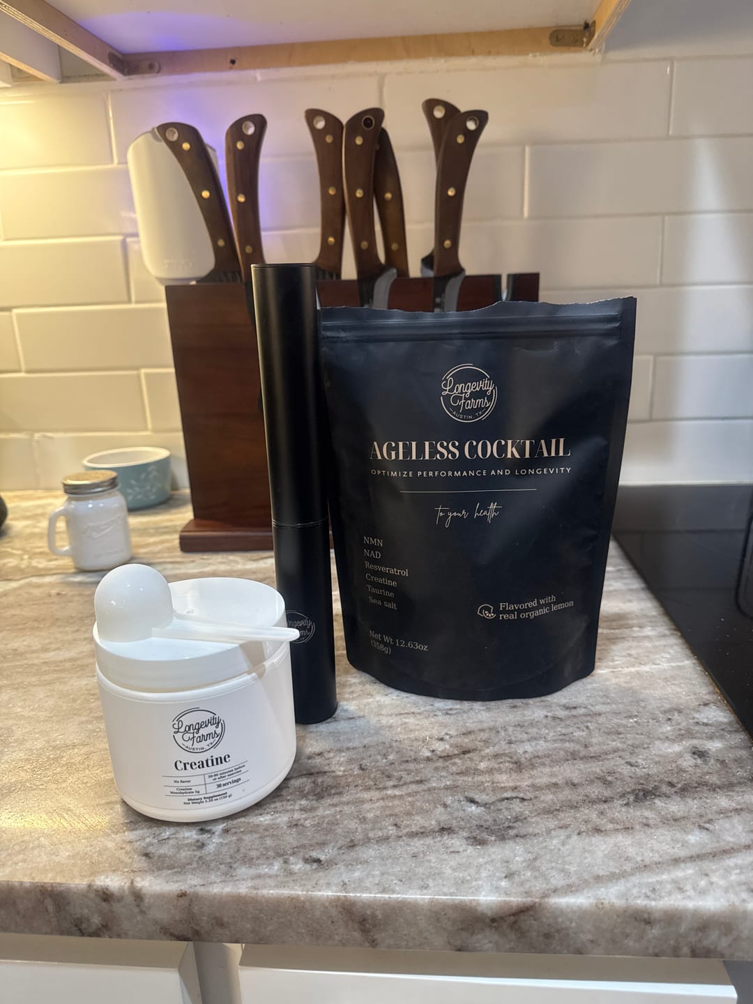 Customer photo review of Ageless Cocktail