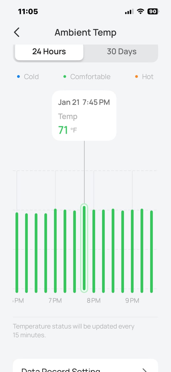 Customer photo review of Smart Wall-mounted Heater 517S