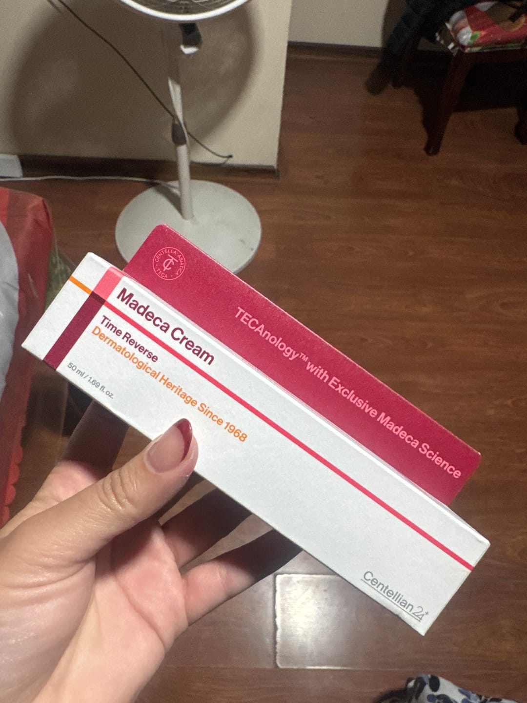 Customer photo review of Madeca Cream Time Reverse