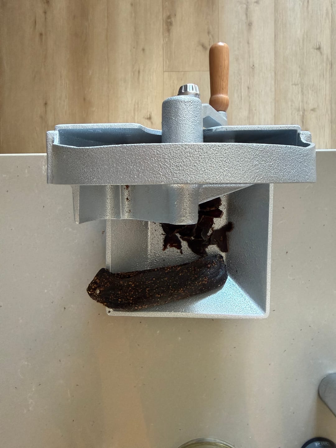 Customer photo review of Hand Biltong Slicer Pro