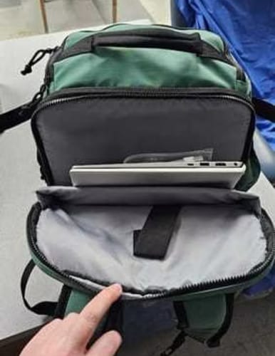 Customer photo review of תיק טיסות BaglyTravel