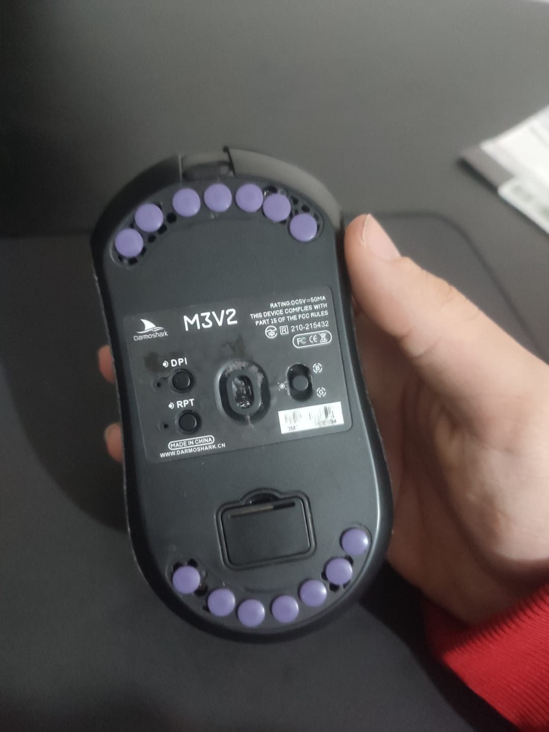 Customer photo review of Air Dots Hoverpad V3 Mouse Skate