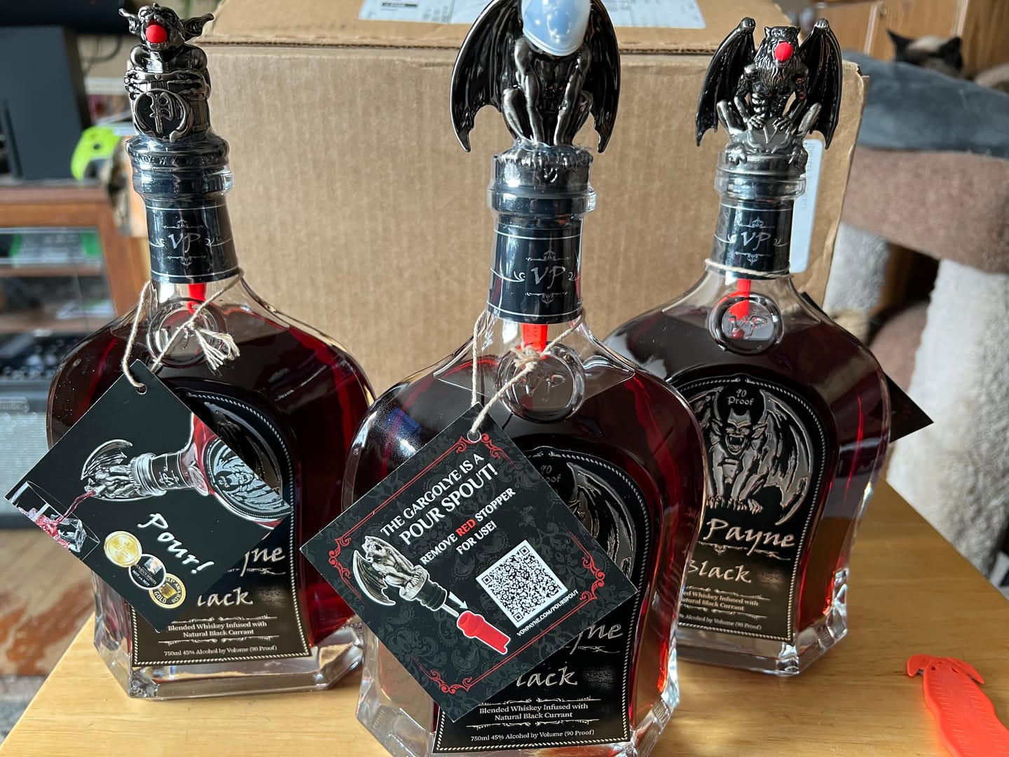 Customer photo review of Gargoyle Collector Trio - (3) Bottle Bundle