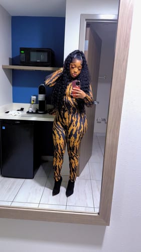 Customer photo review of Abyss Jumpsuit