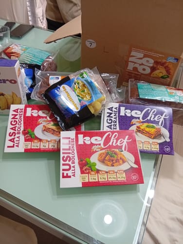 Customer photo review of Box G7 Spesa mensile Completa