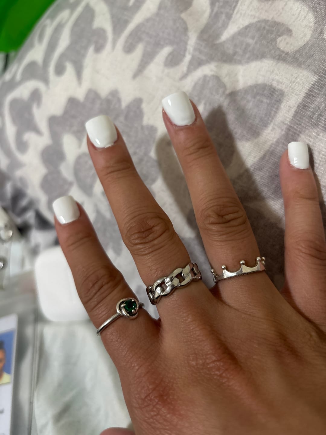 Customer photo review of Cuban Link Ring