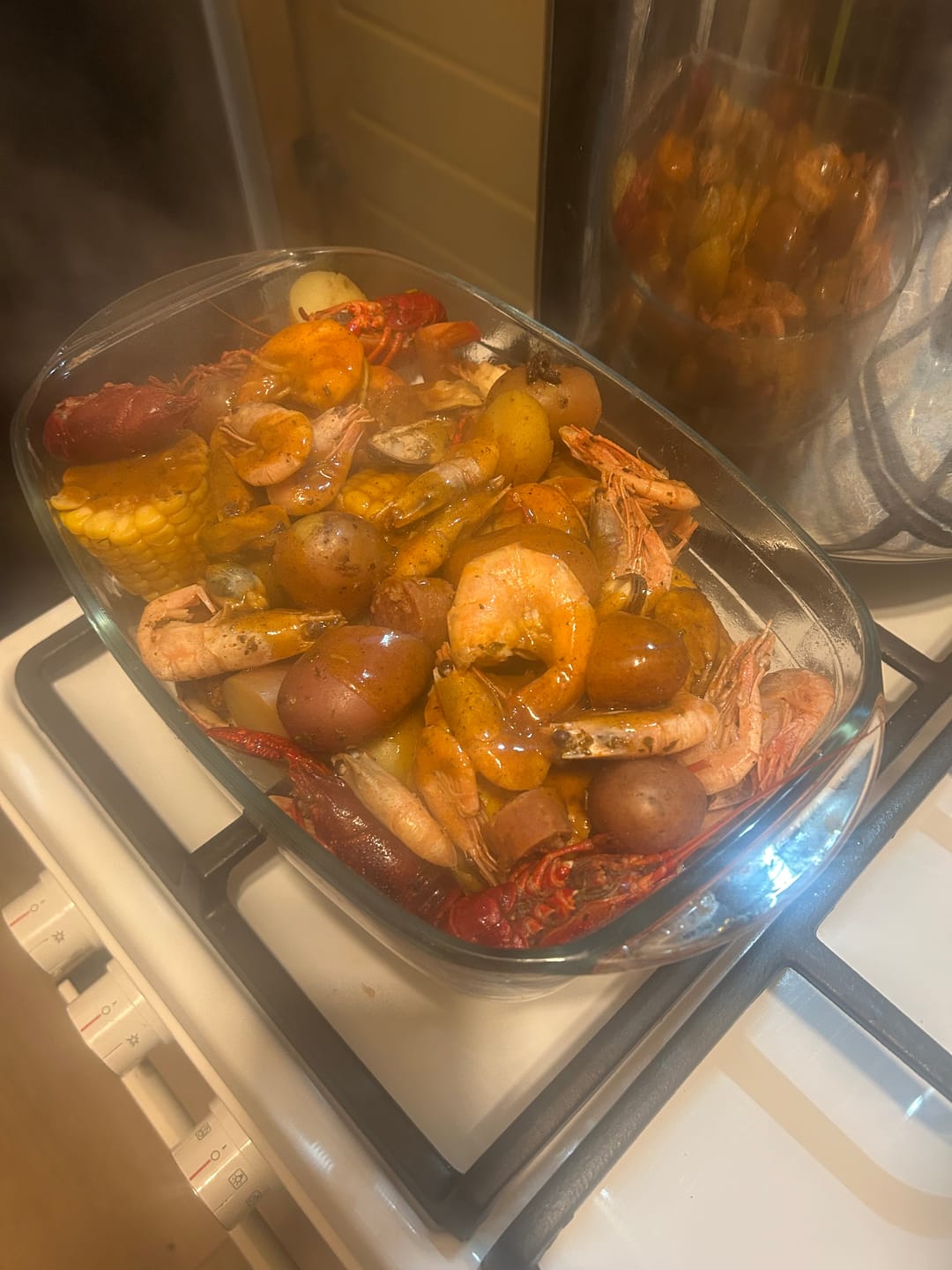 Customer photo review of Seafood Boil Bomb