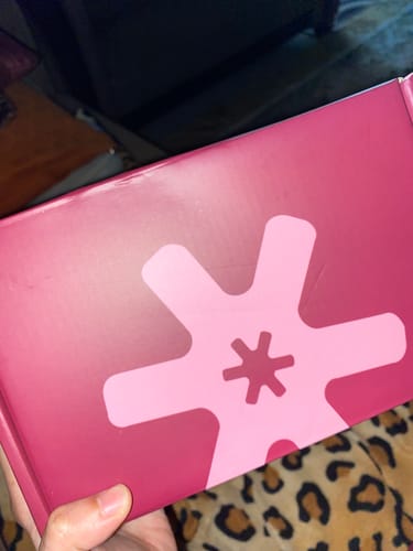 Customer photo review of Monogram Square (Berry)