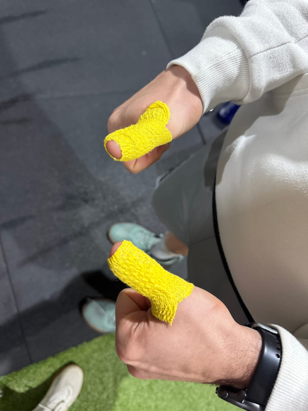 Customer photo review of Premium Tape Extra Adhesivo Pack 6
