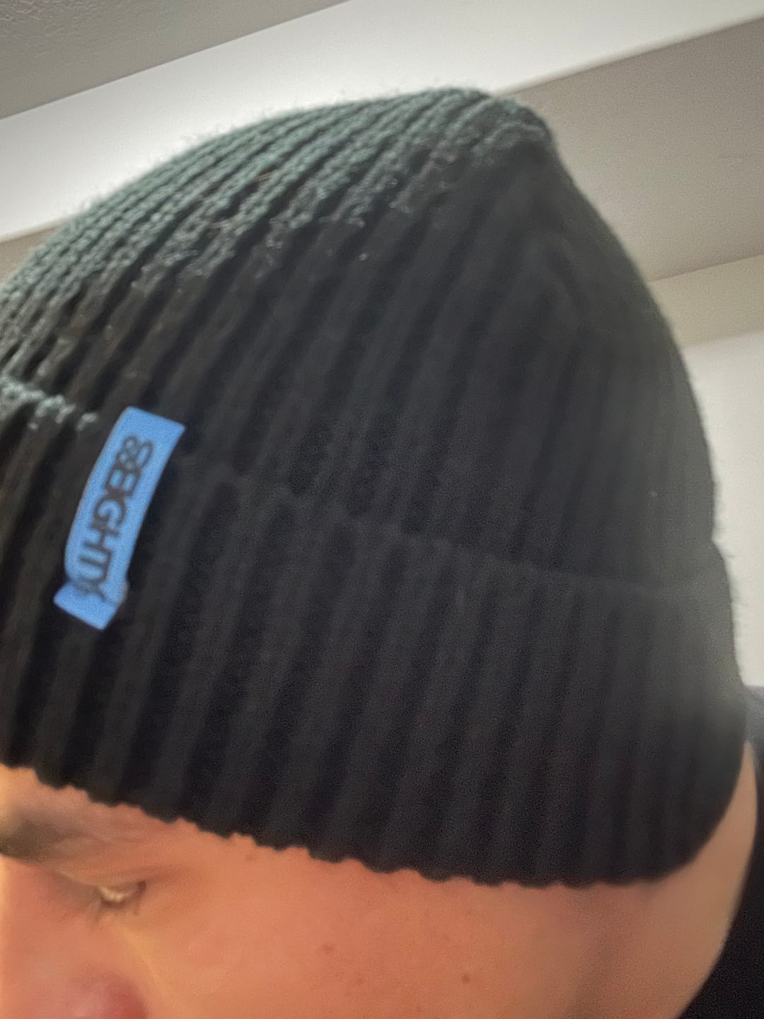 Customer photo review of 80eighty® Onyx Beanie