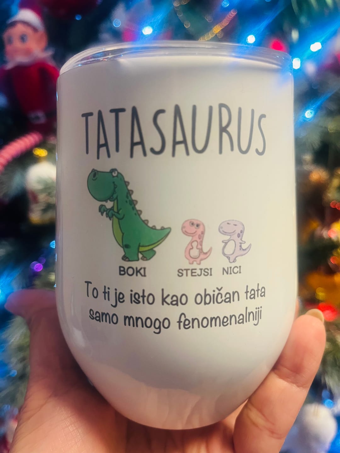 Customer photo review of Tatasaurus mini termos