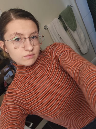 Customer photo review of Starr Eyeglasses