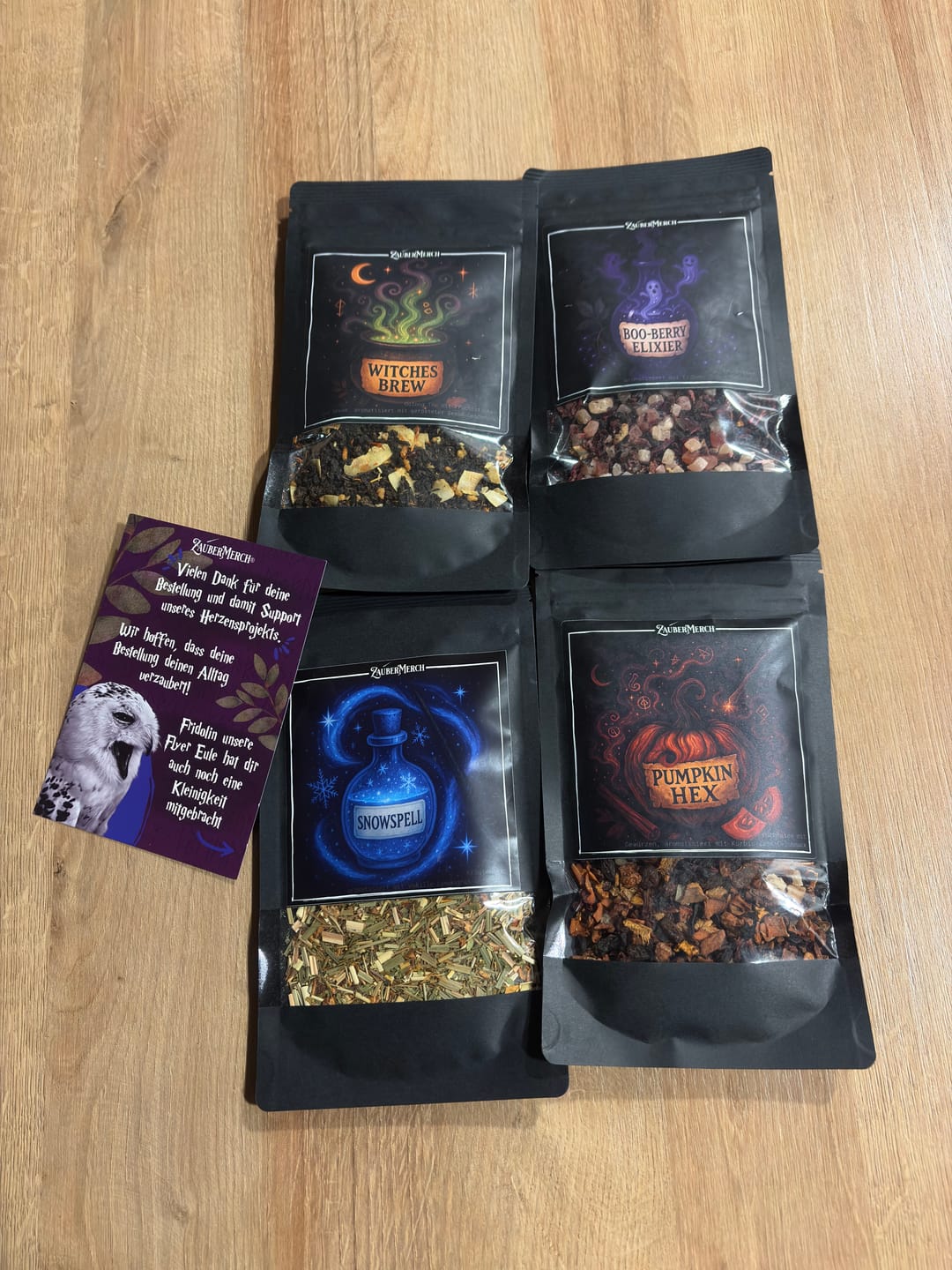 Customer photo review of Witches Brew – Oolong Tee mit geröstetem Sesam | Limitierter Halloween Tee