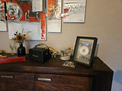 Customer photo review of M1 Music Frame CD Player