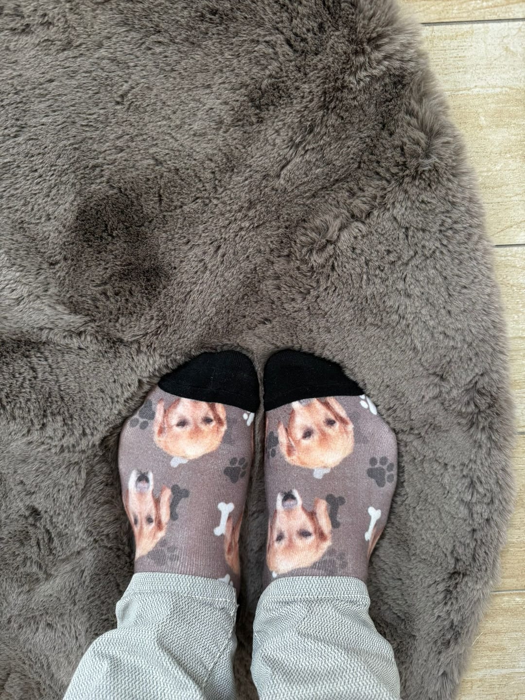 Customer photo review of Dein Foto - Individuelle Socken