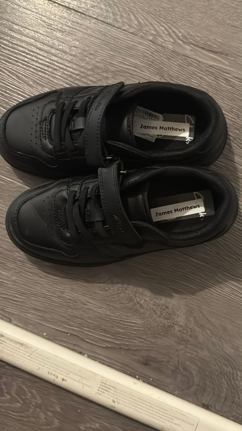 Customer photo review of Shoe Labels